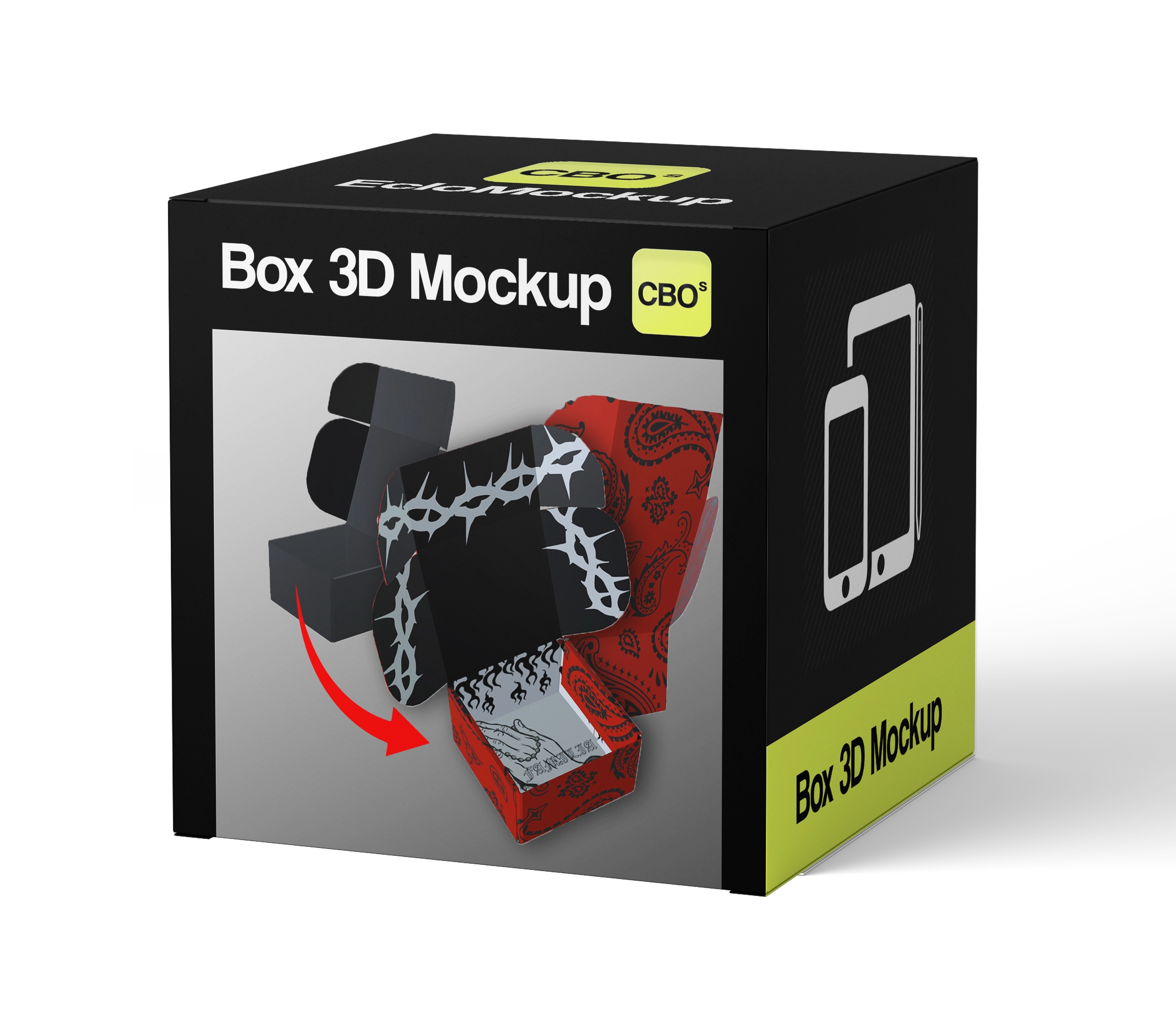 Box 3D Mockup [CBOs]