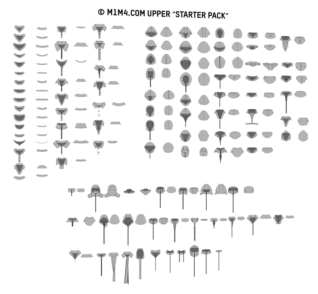 M1M4 STARTER PACK + TECHPACK TEMPLATE