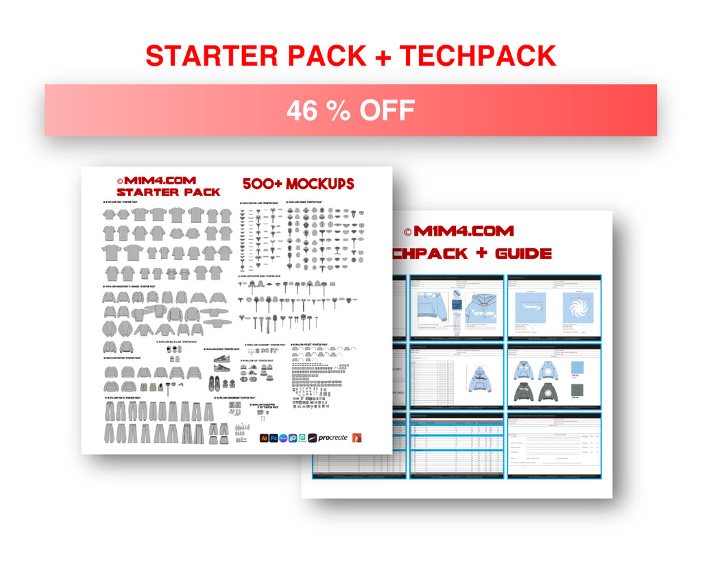 M1M4 Starter Pack + Techpack Template