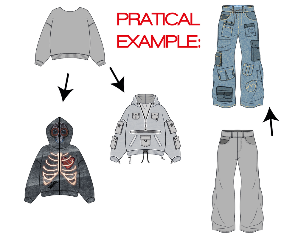 M1M4 STARTER PACK + TECHPACK TEMPLATE