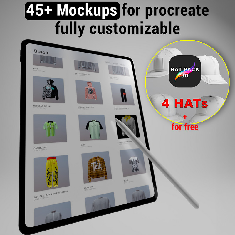 PROCREATE 3D STARTER PACK