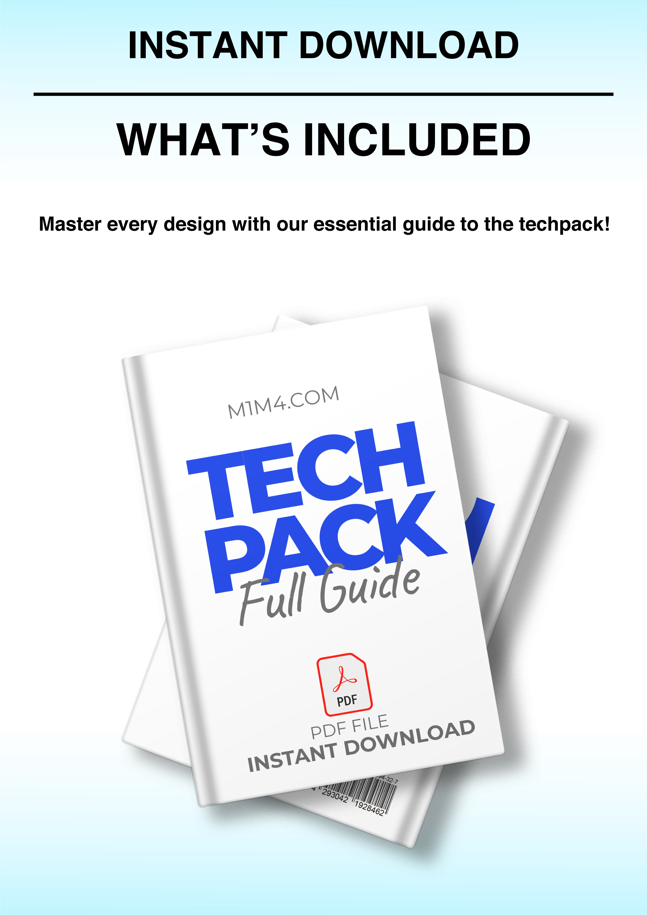 M1M4 Starter Pack + Techpack Template